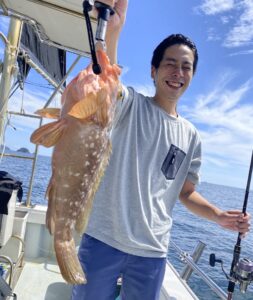【9月9日長潮】潮が緩く鯛上がらず。しかしアコウ・ハモが釣れました!