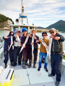 【10月22日小潮】岡山から洲本沖へ遠征釣行!太刀魚テンヤ釣り