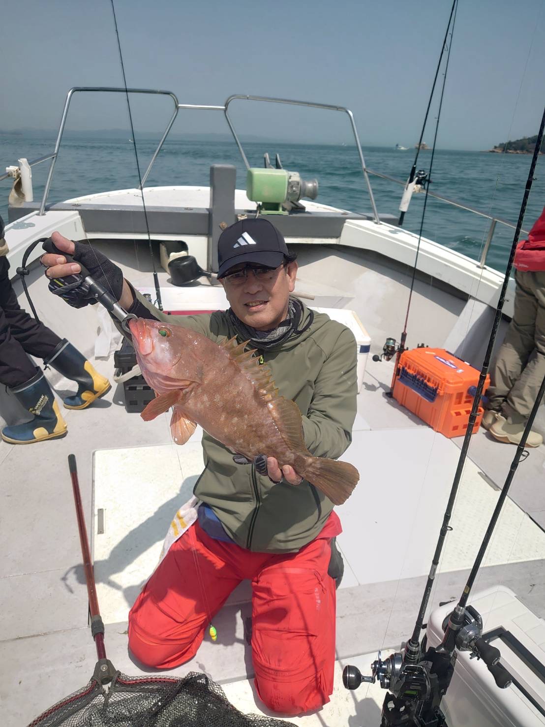 岡山遊漁船釣果【4月19日小潮】タイラバ釣果