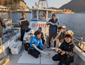 岡山遊漁船釣果【11月30日】洲本へタチウオ釣果